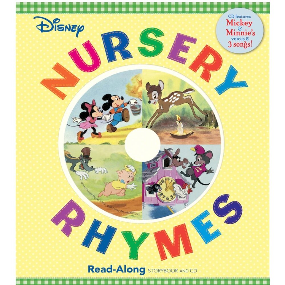 Disney Nursery Rhymes ReadAlong Storybook and CD Hardcover – Picture Book